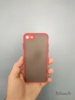قاب گوشی ایفون 7/8/SE2020 پشت مات محافظ لنزدار ا Camera Lens Protect Hybrid Simple Matte Pc Phone Case for apple iphone 7