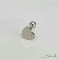 پیرسینگ گوش استیل قلب