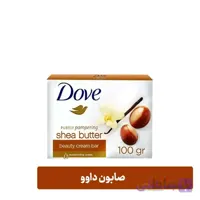 صابون داو ۱۰۰ گرم با عصاره فندوق (کرم دار)