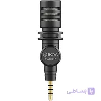 میکروفون جک 3.5 میلیمتری بویا BOYA BY-M110 Microphone 3.5mm ا BOYA BY-M110 Plug & Play Microphone 3.5mm