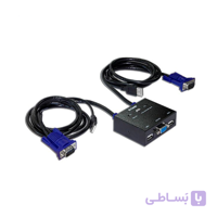 سوییچ 2 پورت USB KVM دی-لینک D-LINK مدل KVM-221
