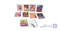 دفتر 60 برگ خطی طرح دار