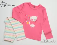 بلوز و شلوار گربه لپ قرمزی
