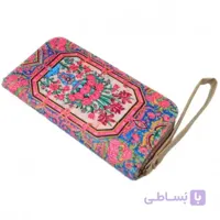 کیف پول بند دار مخمل نصیر الملک