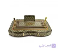 جا قلمی رومیزی خاتم کاری مدیریتی 30 در 20