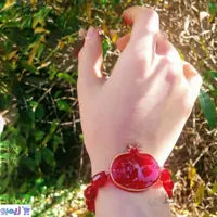 دستبند ناردونه قرمز