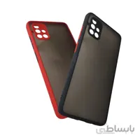 کاور سامسونگ A51 4G پشت مات محافظ لنز دار