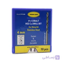 ست 10 عددی مته آهن سایز 4 میلی متر VENUS DSH
