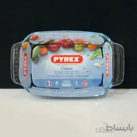 تابه مستطیل پیرکس فرانسه سایز 22 در 13