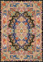 نخ و نقشه آماده بافت فرش زیرپایی قالیچه نفیس کد r-5529