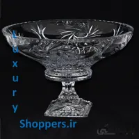 میوه خورشیدی سایز14 بوهمیا کریستال چک ( بدون پایه و پایه دار )