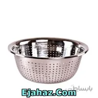 آبکش استیل یونیک لبه دار سایز 34