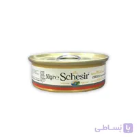 کنسرو شسیر طعم مرغ و اردک - schesir