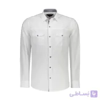 پیراهن آستین بلند مردانه رگولار دو جیب