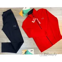 ست ورزشی گرمکن شلوار مردانه پوما طرح بنز اسلیم فیت