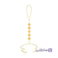 تمیمه طلا طرح لوزی کد LT432