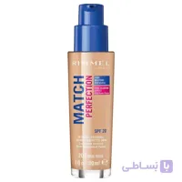 کرم پودر ریمل لاندن سری Match Perfection شماره 402 ا Rimmel London Match Perfection Foundation No 402