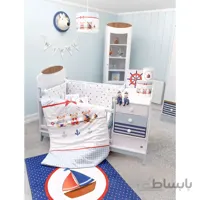 ست کامل اتاق خواب نوزاد طرح ملوان