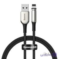 کابل شارژ سه سر آهنربایی بیسوس Baseus Zinc Magnetic Cable Kit 1M