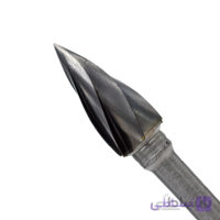 فرز فرم الماس تک شیار شمعی شکل نوک تیز 6 میلیمتر