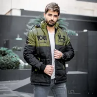 کاپشن مردانه Y-3 سبز مدل YOUI