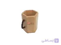 لیوان چوبی ساده