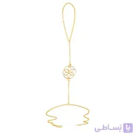 تمیمه طلا زنانه طرح اسلیمی کد LT411