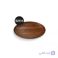 B2414 بشقاب گرد چوبی تریتی