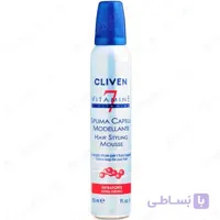 موس حالت دهنده قوی 7 ویتامین کلیون Cliven 7 Vitamins Mousse Extra Force 200ml