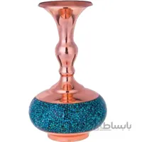 گلدان فیروزه کوب ارتفاع 25 سانتی متر کد GF-25