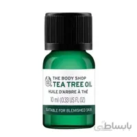 روغن صورت مدل درخت چای بادی شاپ حجم 10 میل ا tea tree oil the body shop