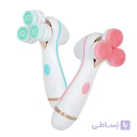 فیس براش پایه دار شستشوی صورت 3 کاره موهایر مدل 3IN1 MOEHAIR MO-9026
