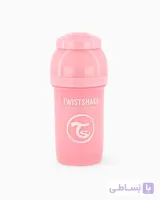 شیشه شیر ۱۸۰ میل صورتی تویست شیک Twistshake