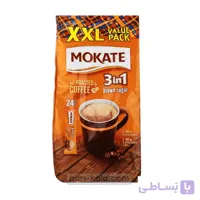 کافی میکس موکاته شکر قهوه ای 3*1 Mokate