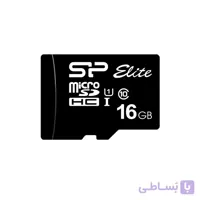 کارت حافظه سیلیکون پاور micro SDHC Elite U1 ظرفیت 16 گیگابایت