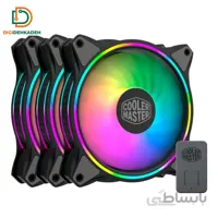 فن خنک‌کننده کولر مستر مدل MasterFan MF120 Halo 3in1