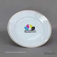 چاپ روی بشقاب سرامیکی کد 1