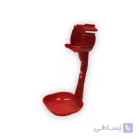 کاسه تک پایه آبخوری نیپل لوله گرد
