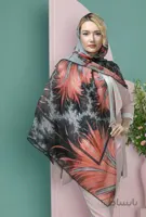 روسری ابریشم گارزا گلبهی