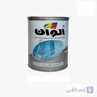 رنگ نقره ای مقاوم به حرارت یک کیلویی الوان کد 187