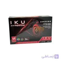 VGA IKU AMD Radeon RX580 8GB GDDR5 کارت گرافیک ای کی یو آر ایکس۵۸۰ ۸گیگابایت ا VGA IKU AMD Radeon RX580 8GB GDDR5