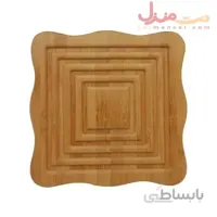 زیر قابلمه چوبی بامبو برند بامبوم مدل تولدو مربع