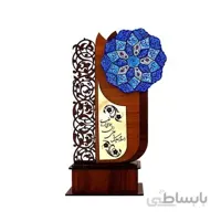 تندیس میناکاری طرح ضامن آهو