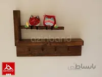 جاکلیدی چوبی جغددار ا جاکلیدی چوبی جغددار