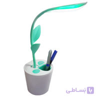 چراغ مطالعه لمسی طرح گلدان
