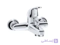 شیر حمام شودر مدل اطلس کروم