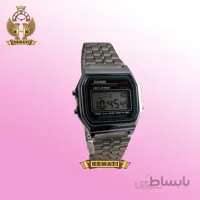 ساعت اسپرت کاسیو نوستالژی CASIO A159WA-N1DF نقره ای