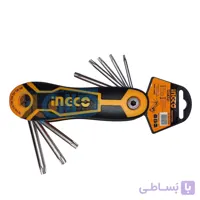 آچار ستاره ای تاشو 8 عددی اینکو