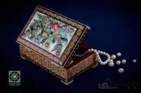 جعبه جواهرات خاتم کاری کد 51