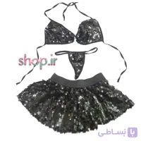 ست شورت سوتین و دامن کوتاه